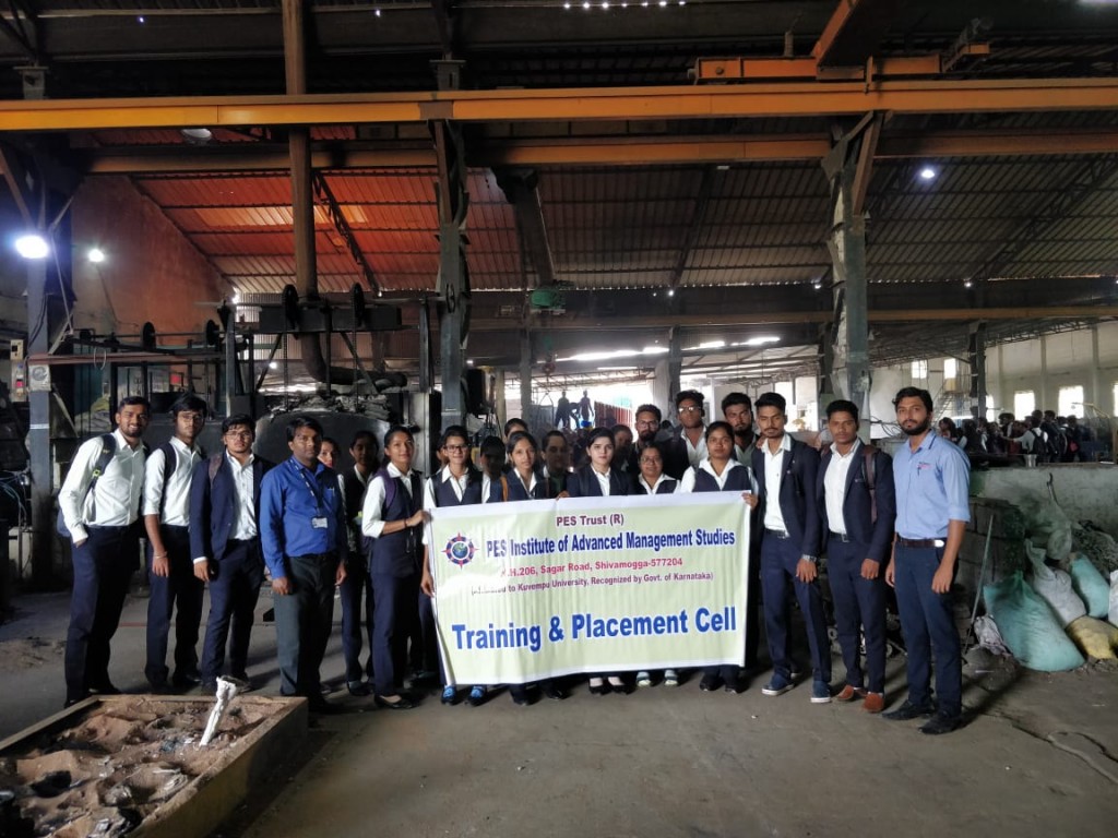 Industrial visit to Bhumika Alloy Castings Pvt Ltd